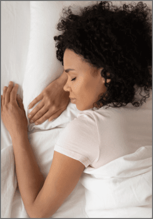 Woman sleeping