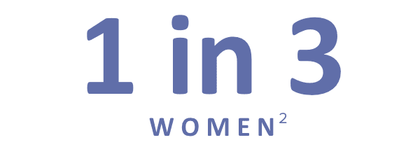1 in 3 women